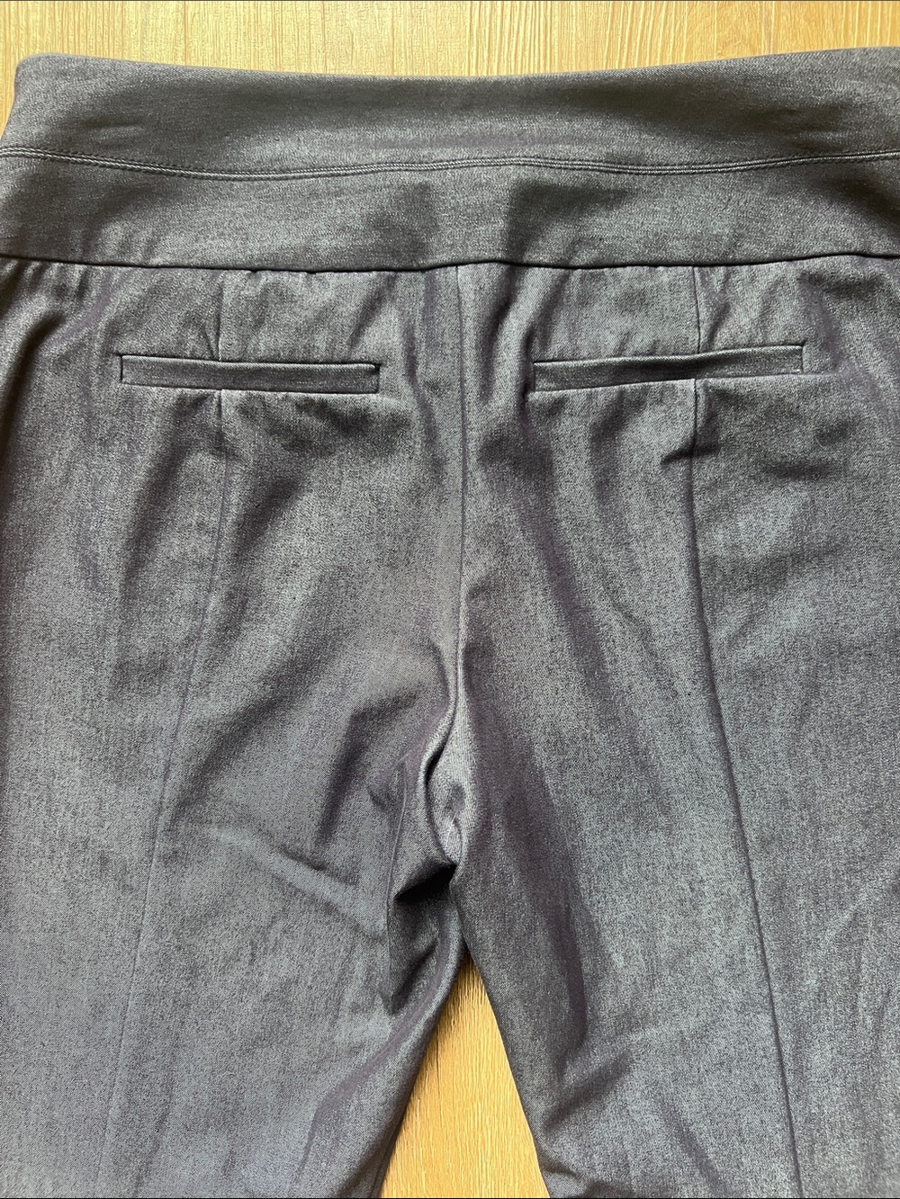 ELLE Women’s Blue High Waist Stretch Ankle Trousers Size 4 - Picture 8 of 15